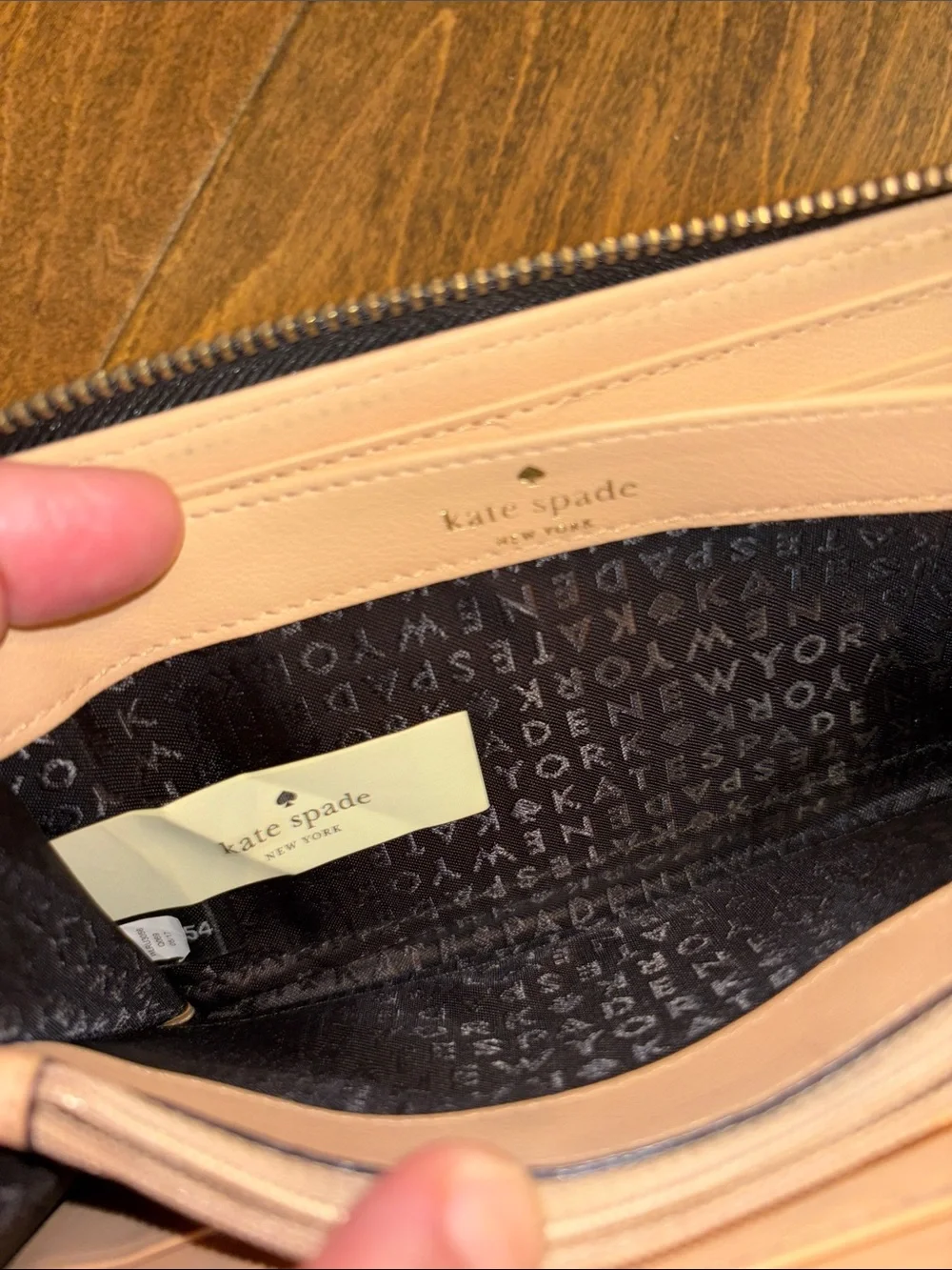 Kate Spade Cruise Stripes zip around wallet